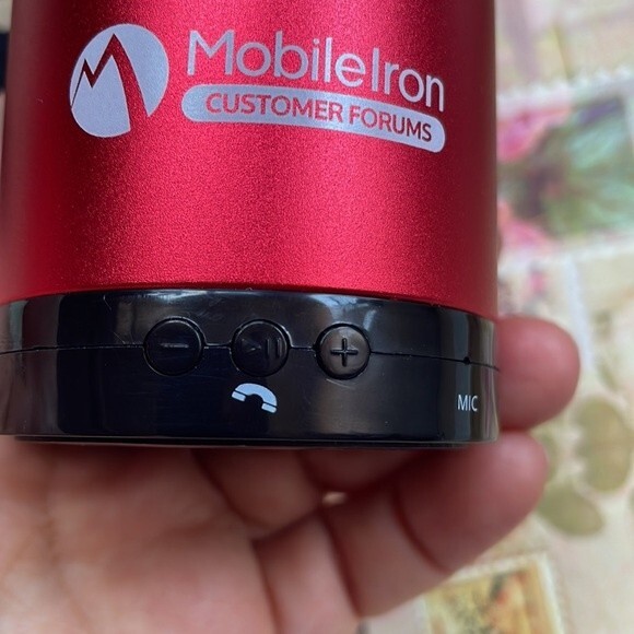 Mobile Iron Mini Wireless Speaker, Portable Bluetooth Speaker with HD Sound - Picture 6 of 8